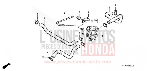 AIR SUCTION VALVE VT750CX de 1999